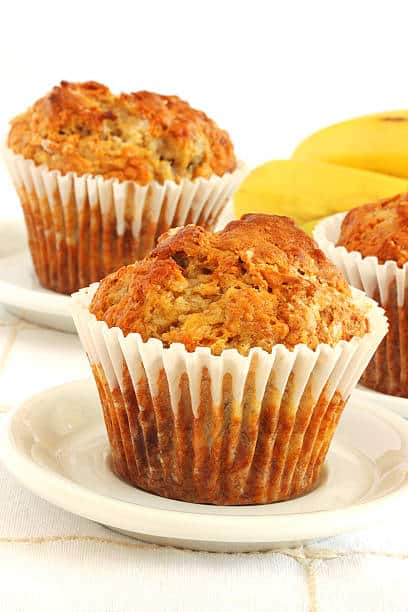 Faça Hoje Esse Delicioso Muffin De Banana Com Aveia