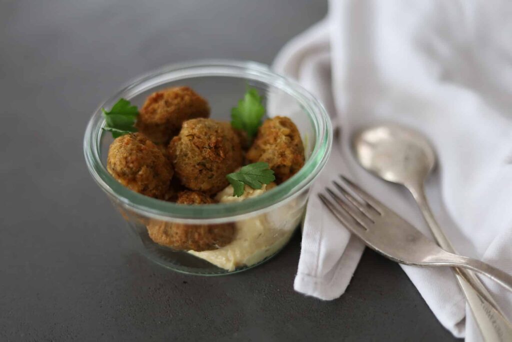 Falafel uma opção deliciosa para seu happy hour